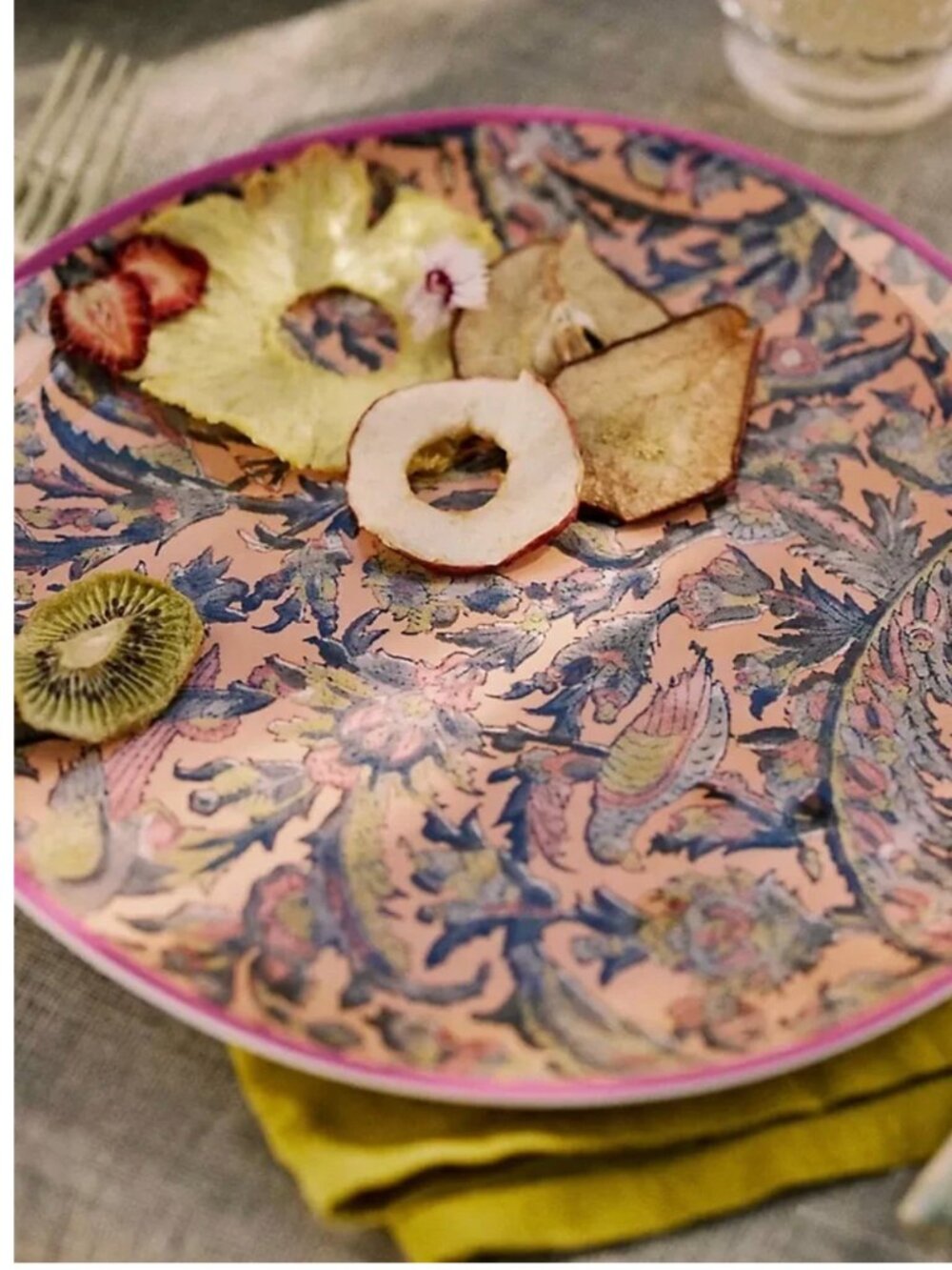 Anthropologie Tangier Oasis Melamine Dinner Plates (set of 4)